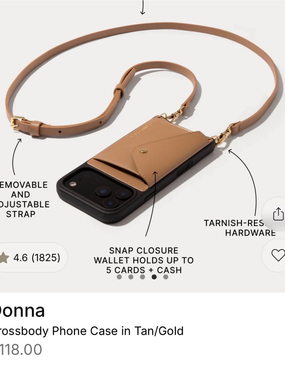 Bandolier Phone Case with expanded pouch